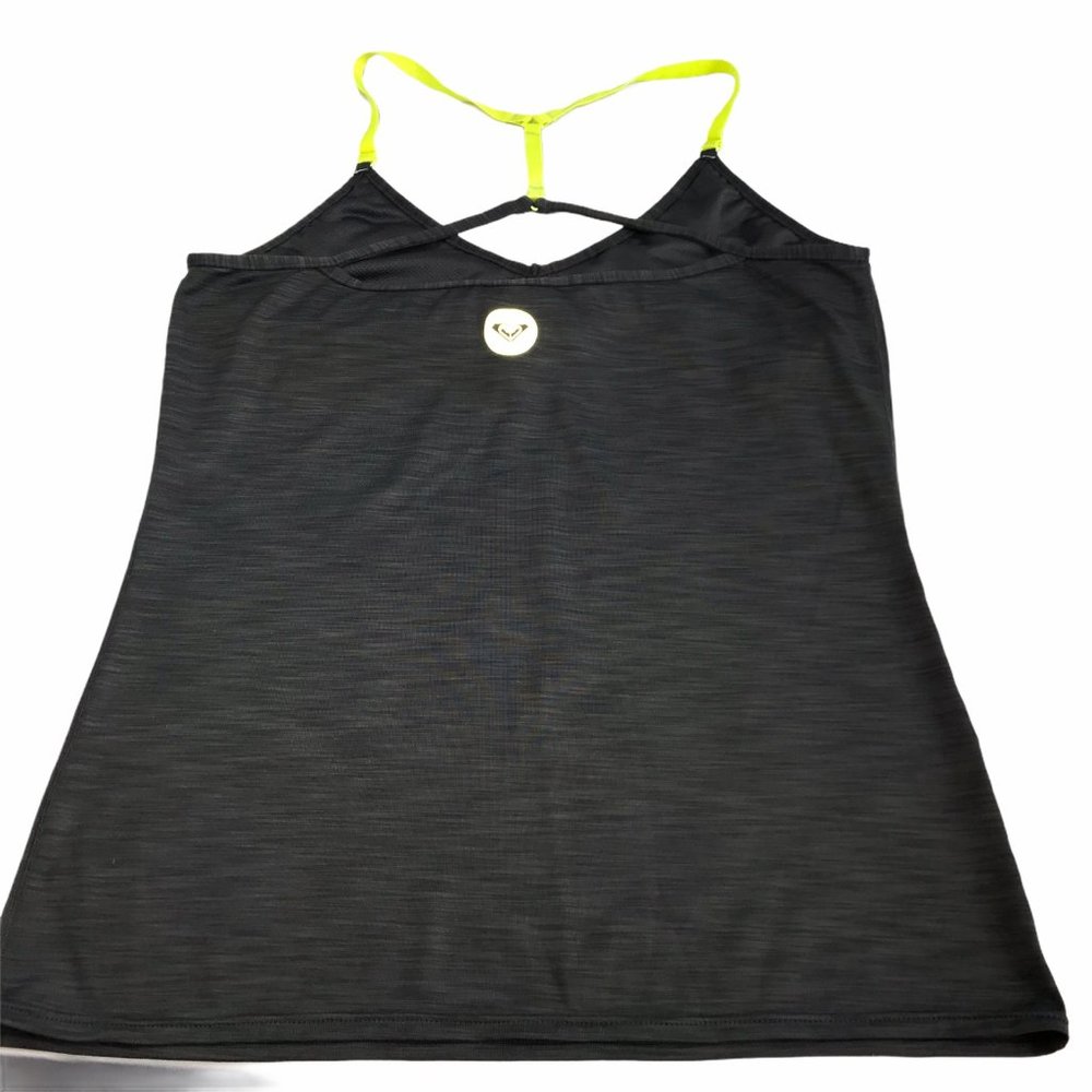 Roxy Strappy Tank Top, Size Women's Large. Gray.